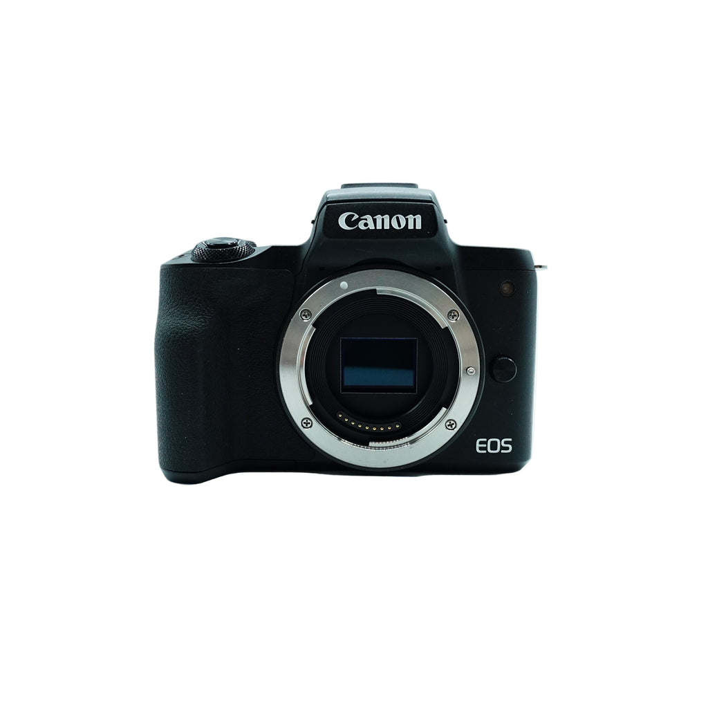 Pre Owned Canon EOS M50 MKii Body W/ Cap, Batt, Charger SN: 212052008059