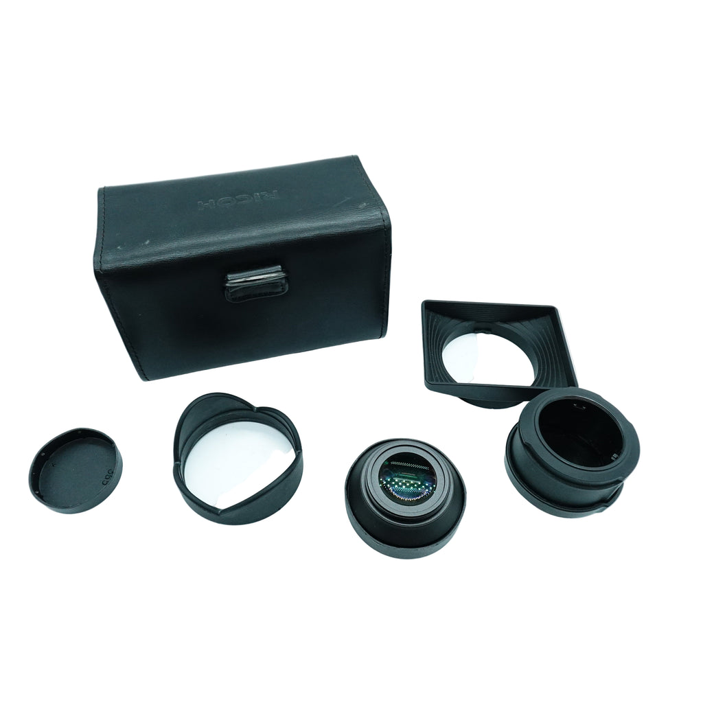 Pre Owned Ricoh GW-1 Kit, Wide Conversion Kit, W/GH-1 Caps, Hoods, Pouch