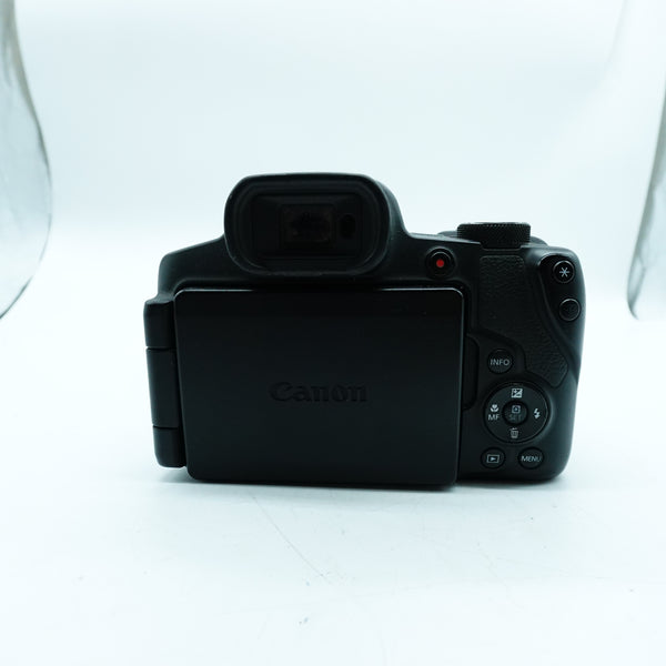 Pre-Owned Canon PowerShot SX70HS Compact Camera w/Strap Batt Charger 725051000035