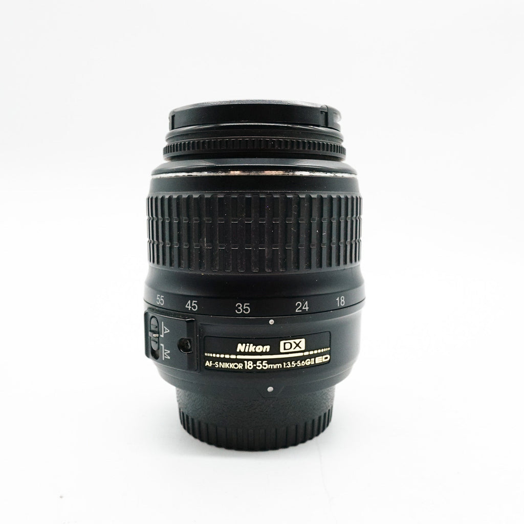 Pre Owned Nikon AF-S 18-55mm f3.5-5.6G II ED Lens W/ F & R Caps SN: 2725267