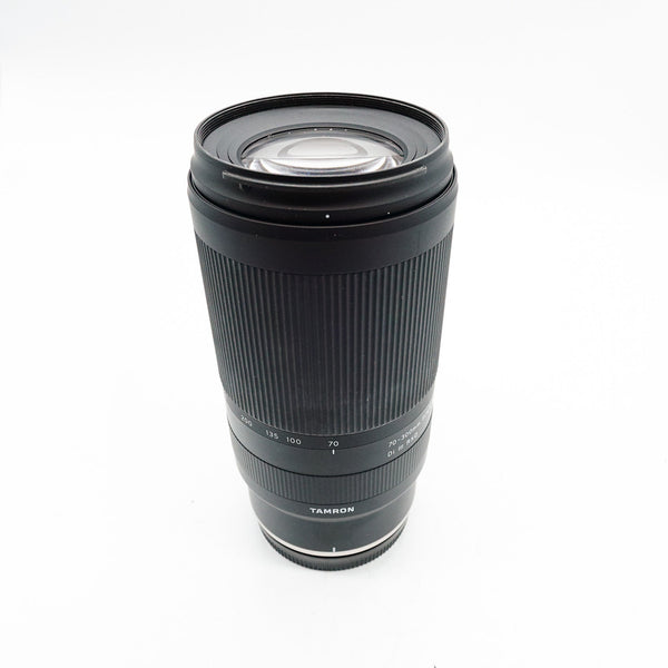 Pre Owned Tamron 70-300mm f4.5-6.3 Di III RXD Lens W/ Hood, Caps, Box SN: 011331