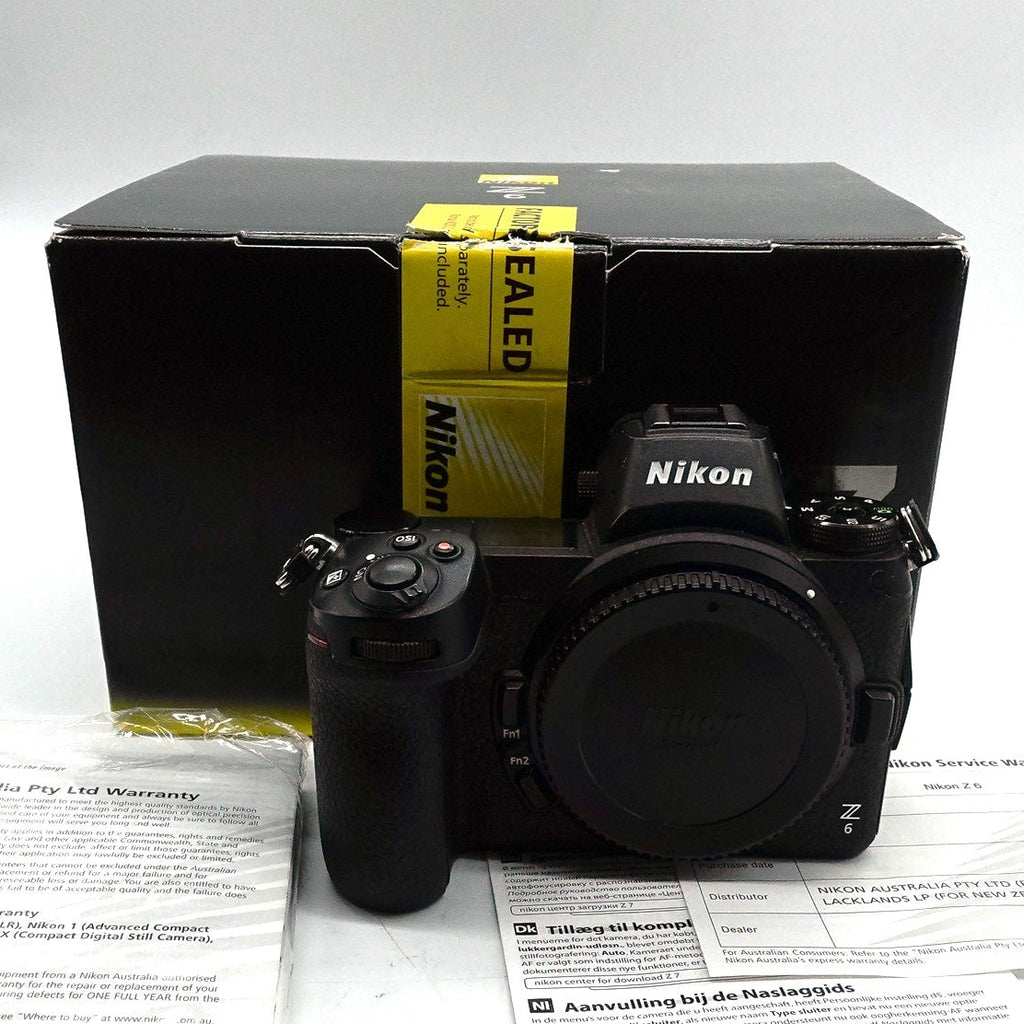 Pre Owned Nikon Z6 Body W/ Batt, Charg, Box SN: 7405914