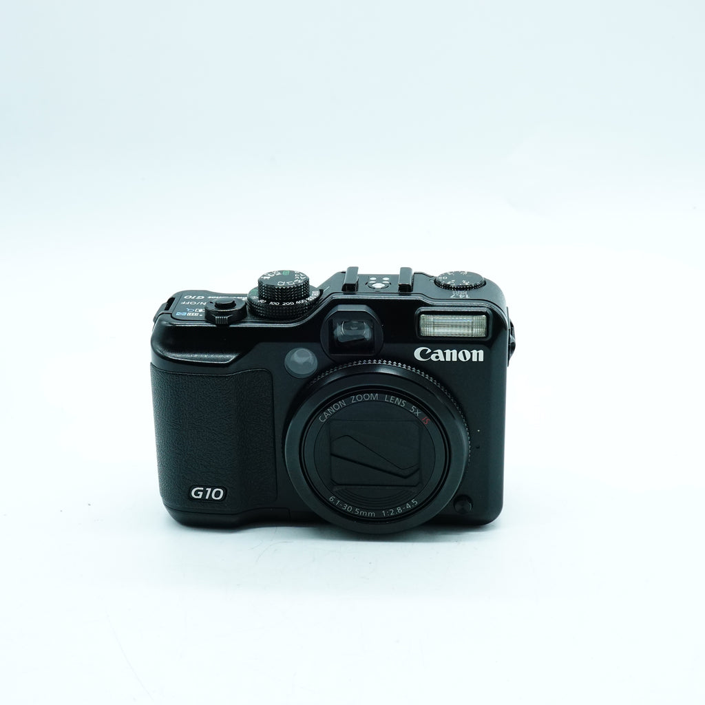 Pre Owned Canon Powershot G10 Digital Compact W/ strap, Pouch SN: 8578400784