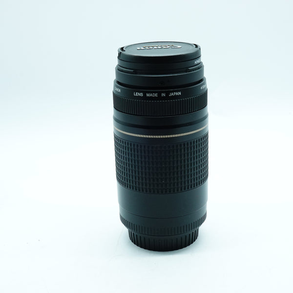 Pre Owned Canon EF 75-300mm f4-5.6 II W/ Caps SN: 1600441D