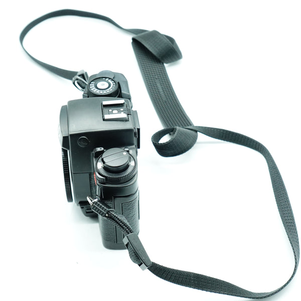 Pre Owned Leica R7 Black Camera W/ Body Cap, Strap SN: 1911924