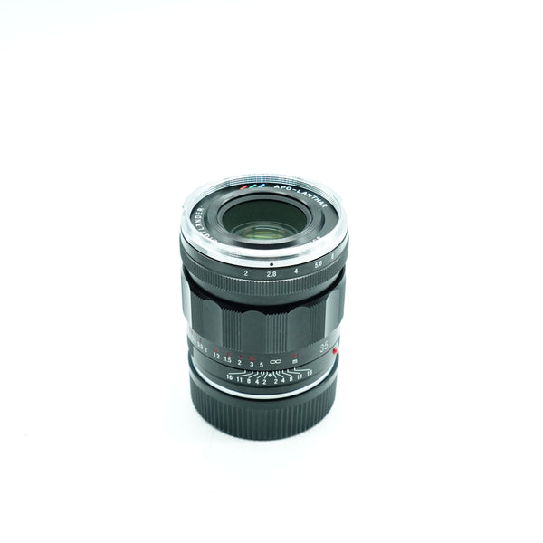 Pre Owned Voigtlander M 35mm APO-Lanthar F2 Lens W/ Caps SN: 17151658