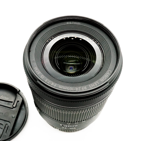 Pre-Owned Canon RF 24-105mm f/4-7.1 IS STM Lens w/Caps 1342006016