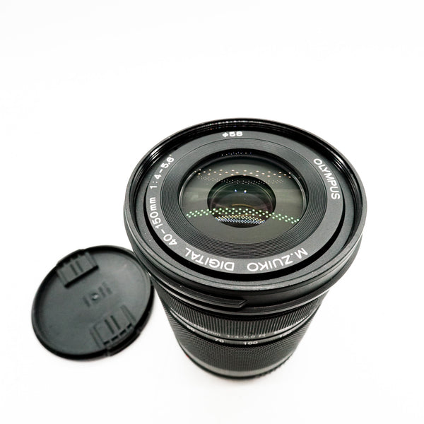 Pre-Owned Olympus M.Zuiko Digital 40-150mm f/4-5.6 Lens w/Caps ABJA81379