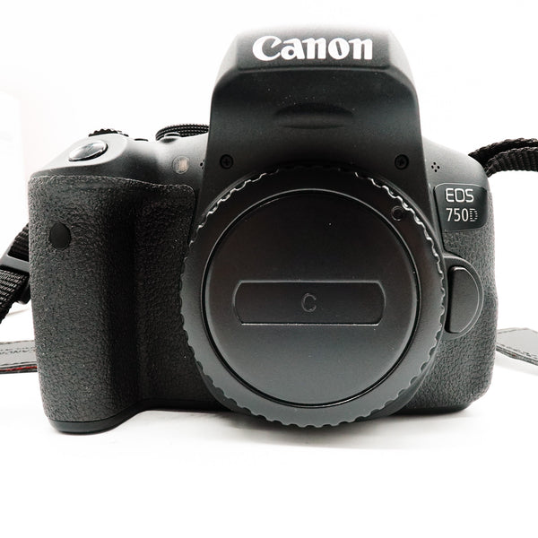 Pre-Owned Canon EOS 750D Body W/ Box & Accessories SN: 255032001039