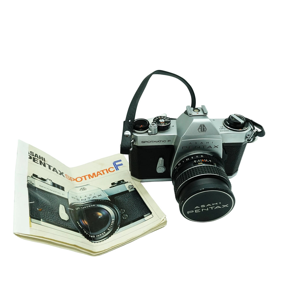 Pre Owned Pentax Spotmatic F w/55mm f/1.8 Takumar Lens SN: 4800498 / 7109218