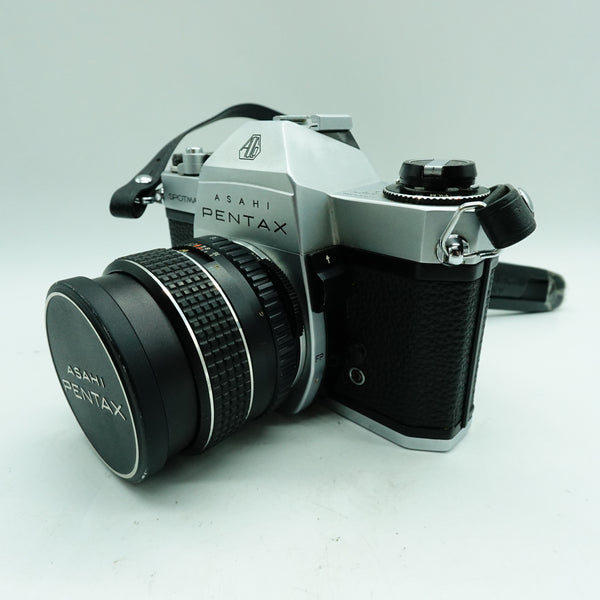 Pre Owned Pentax Spotmatic F w/55mm f/1.8 Takumar Lens SN: 4800498 / 7109218