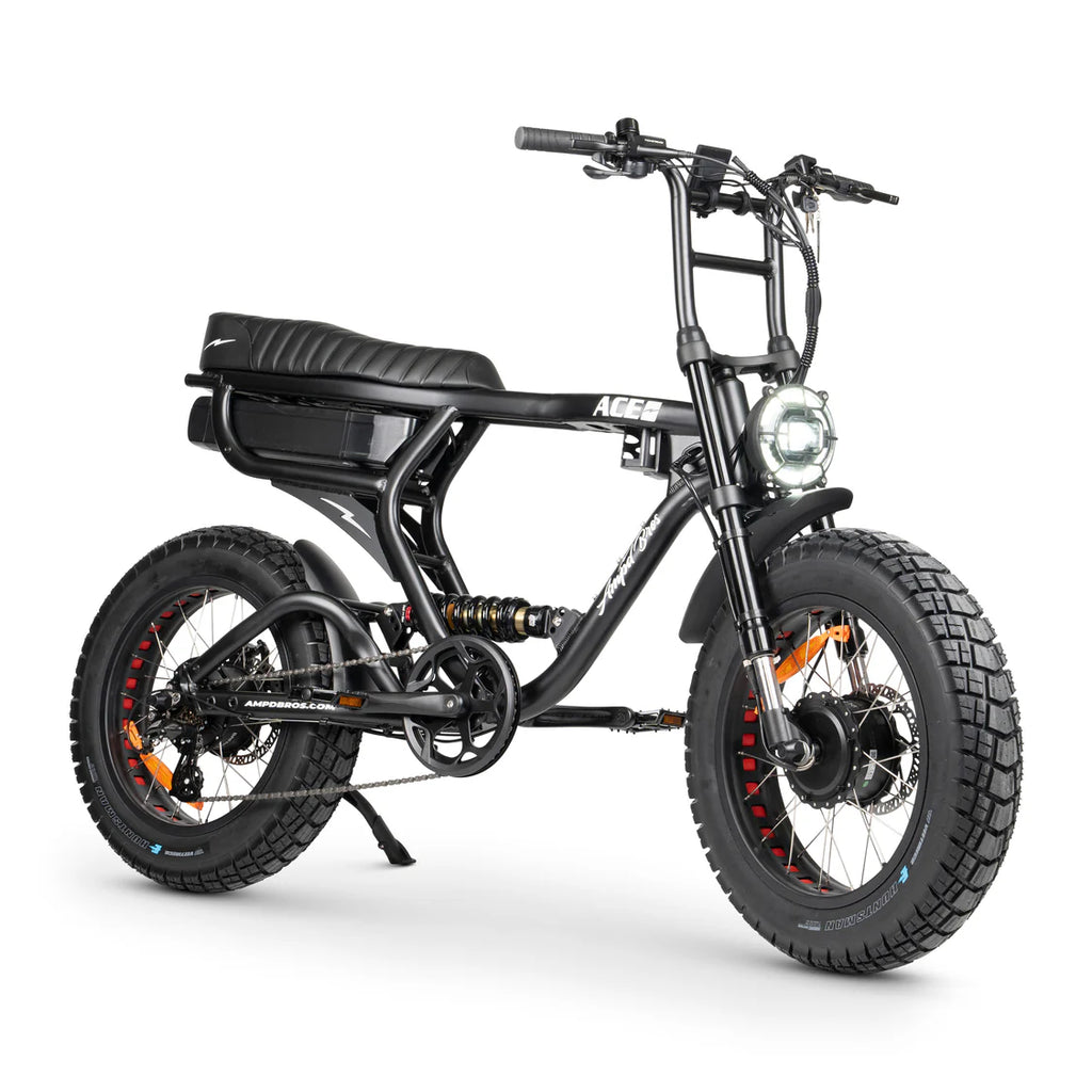 Ampd Bros Ace X Demon Dual Motor Electric Bike (Matte Black