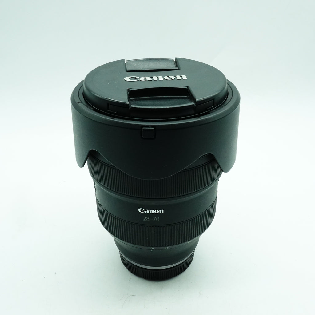Pre-Owned Canon RF 28-70mm f/2L USM Lens w/Box Caps & Hood 2920001714