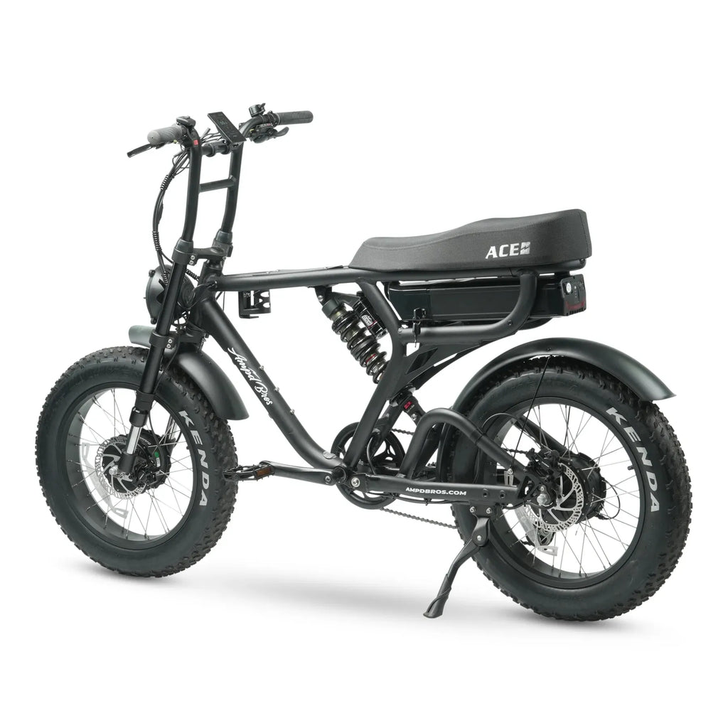 Ampd Bros Ace X Demon MkII Dual Motor Electric Bike - Matte Black