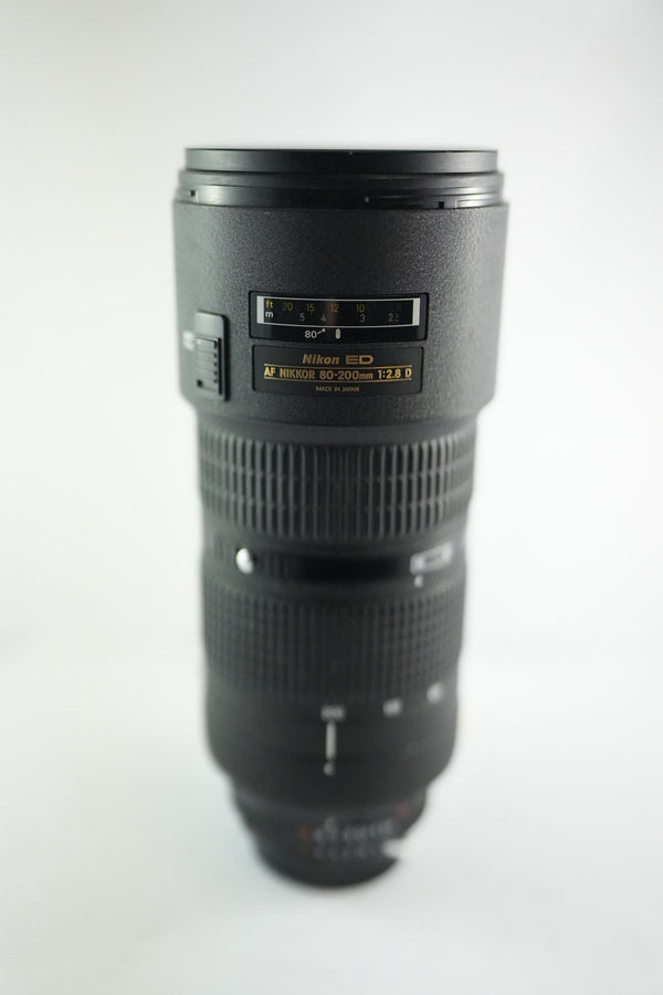 Pre-Owned Nikon AF Nikkor 80-200mm f/2.8 ED Lens with Case Caps & Hood 771759 (Second Hand)