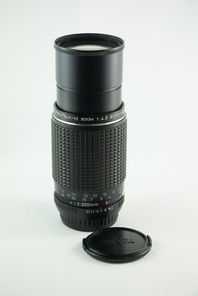 Pre-owned SMC Pentax-M 80-200m f/4.5 Lens w/Caps 8069017  (Second Hand)