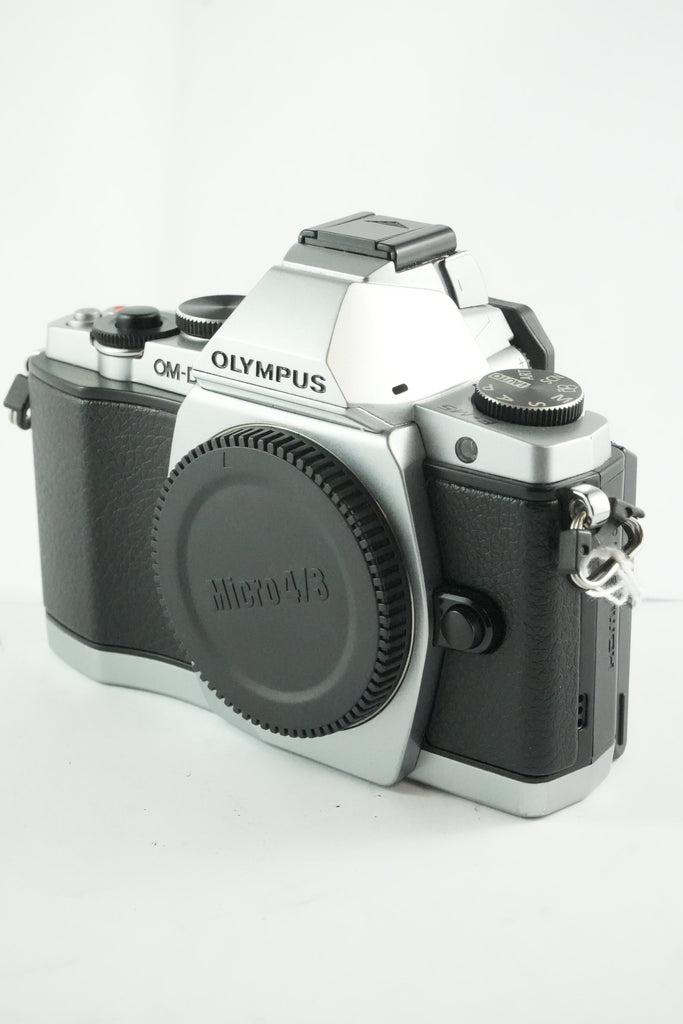 Pre-Owned Olympus OM-D E-M5 Digital Camera Silver w/Batt Charger & Manual