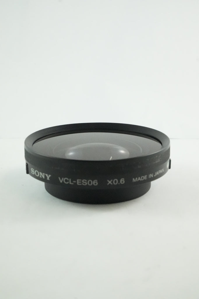 Pre-Owned Sony VCL-ES06 0.6x Wide Angle Camcorder Lens w/Caps