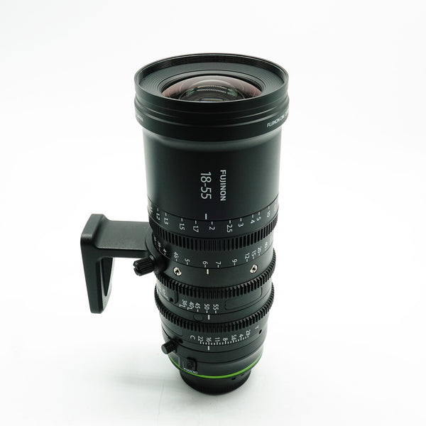 Pre-Owned FUJIFILM MKX 18-55mm T2.9 Cine Lens with Hood & Caps