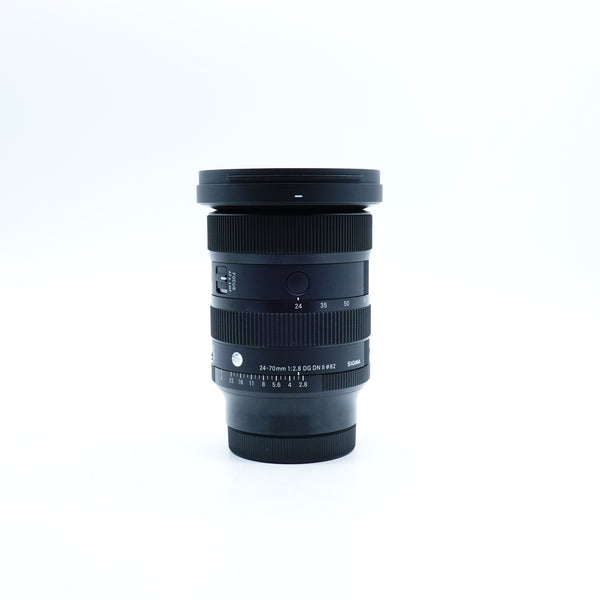 Sigma 24-70mm f/2.8 DG DN II Art Lens, L Mount W/ As new, box hood caps 57930330 Second Hand