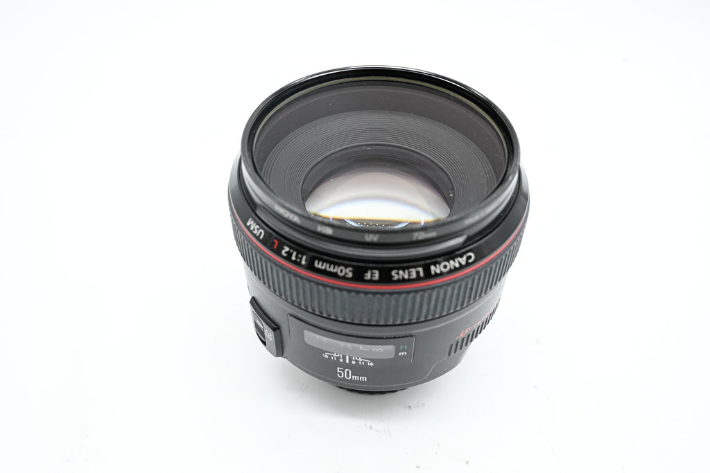 Pre Owned Canon EF 50mm f1.2 L USM, W/Caps SN: 4820835