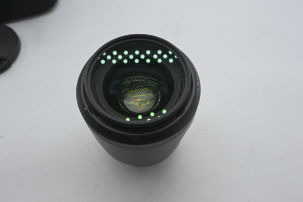 Pre Owned Sigma 35mm f/1.4 DG for Nikon W/ Caps & Hood SN: 51527479