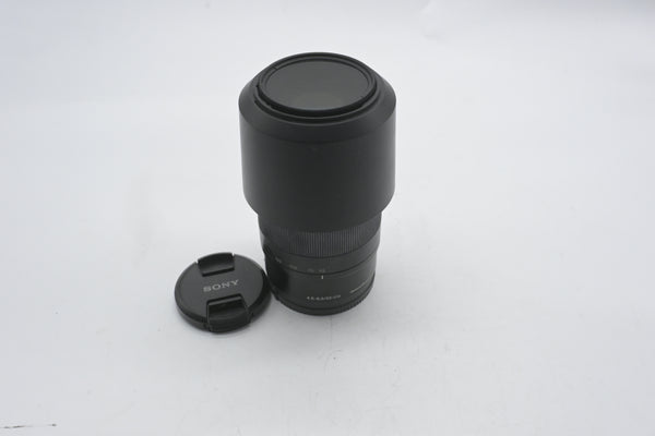 Pre Owned Sony E 55-210mm f4.5-6.3 OSS Lens W/ Hood, Caps, CPL SN: 4606134