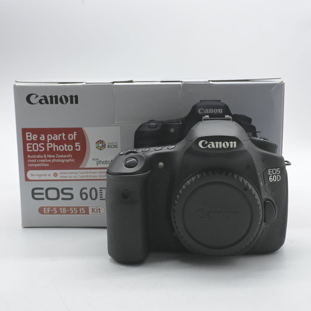Pre Owned Canon EOS 60D Digital SLR, W/ Body Cap, Charger SN: 0330111655