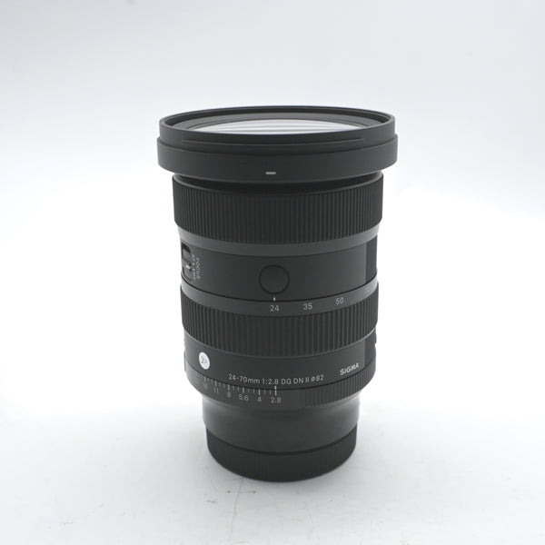 Pre-Owned Sigma 24-70mm f/2.8 DG DN II Art Lens, L Mount W/ As new, box hood caps 57930330