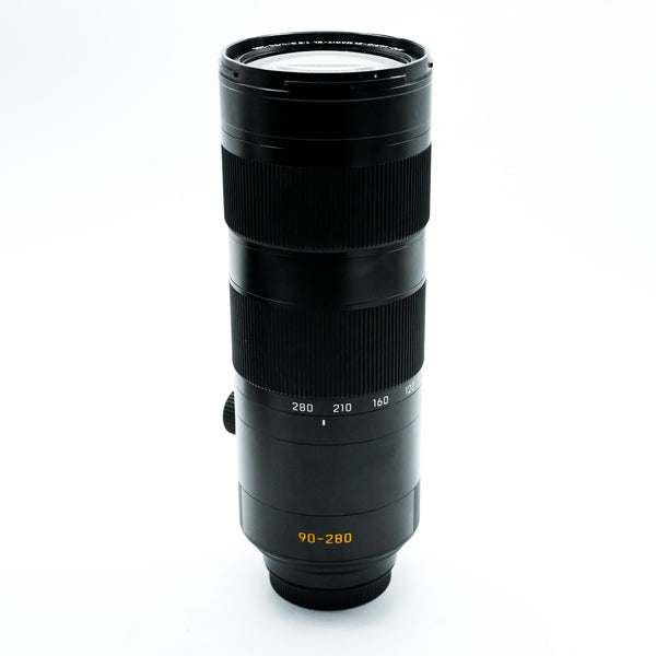 Pre Owned Leica Vario Elmarit SL 90-280mm f/2.8-4 ASPH Lens w/ Caps,Hood, Pouch 4571716