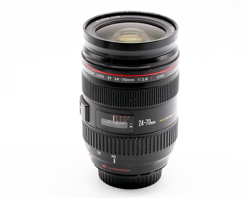 Pre-Owned Canon 24-105mm f/2.8 L USM Lens w/Rear Cap 1817194