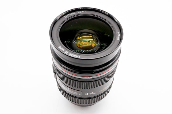 Pre-Owned Canon 24-105mm f/2.8 L USM Lens w/Rear Cap 1817194
