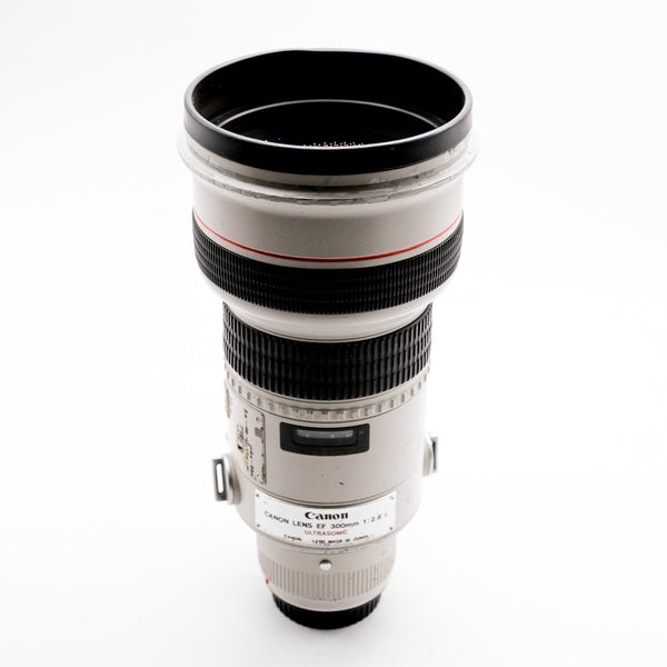 Pre Owned Canon EF 300mm 2.8L W/ Hood & Rear Cap SN: 10547