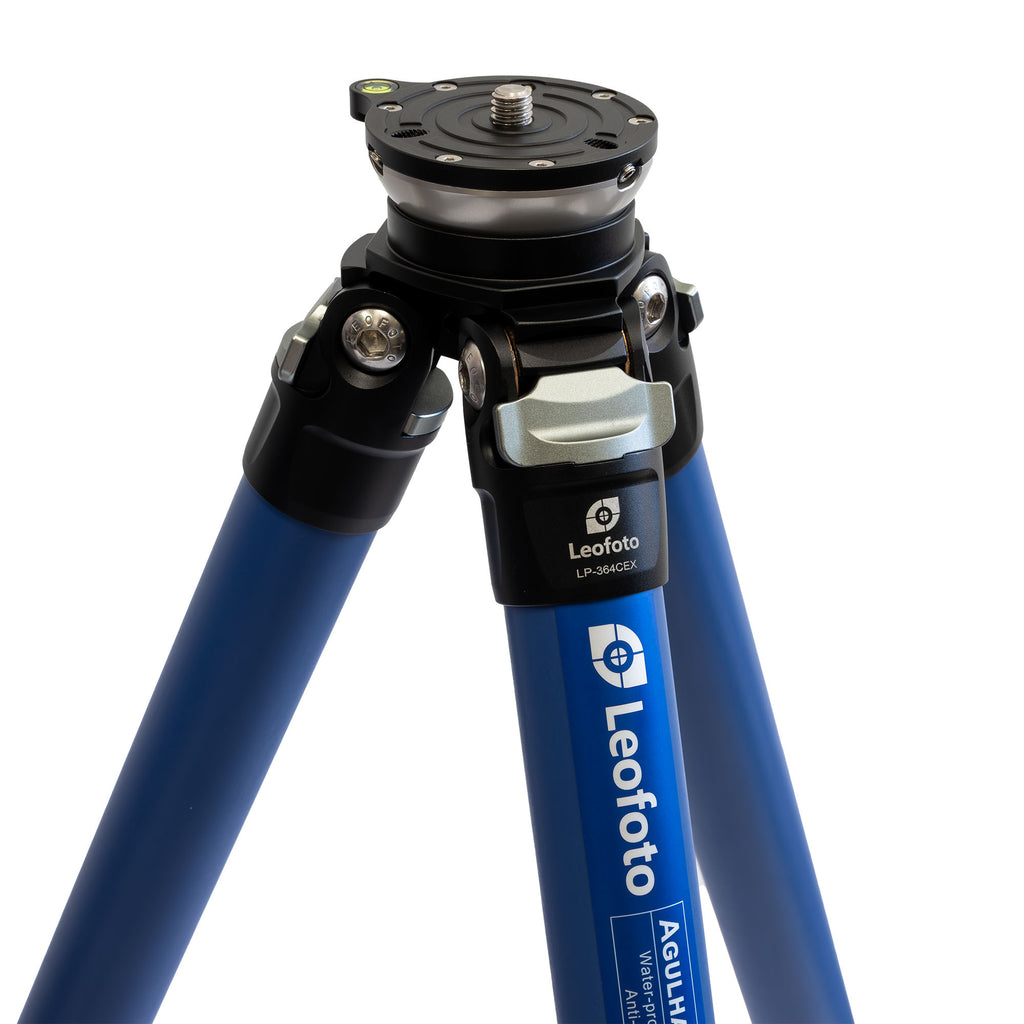 Leofoto LP-364CEX Poseidon Series 4 Section Levelling Base Water Resistant Carbon Fibre Tripod