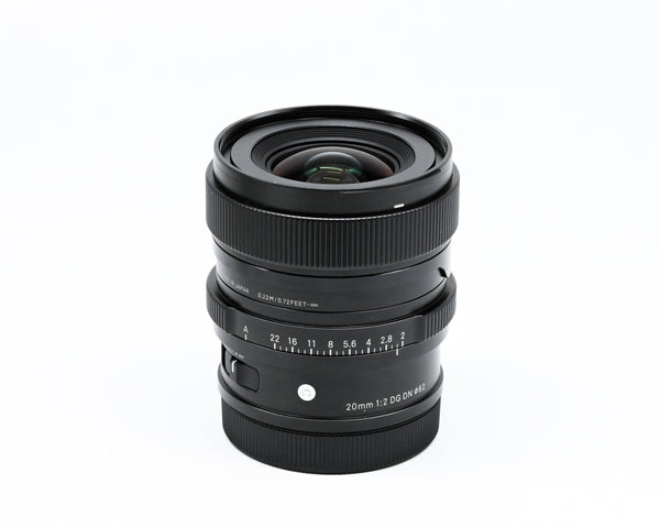 Sigma 20mm f/2 DG DN Contempary Lens for L-Mount 56630852 Mint in Box (Second Hand)