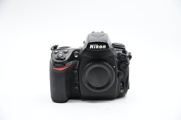 Nikon D700 Digital DSLR W/Body Cap, Battery & Charger SN: 2385560(Second Hand)