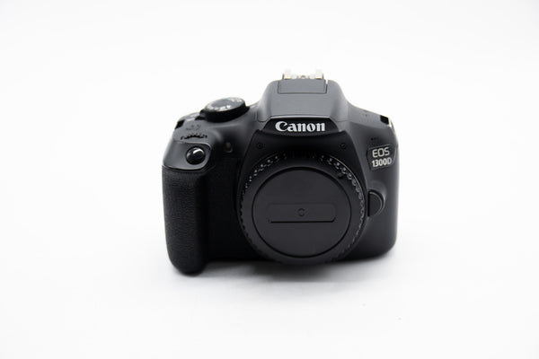 Pre-Owned Canon EOS 1300D DSLR Body w/Strap, Battery & Charger SN: 115071028862