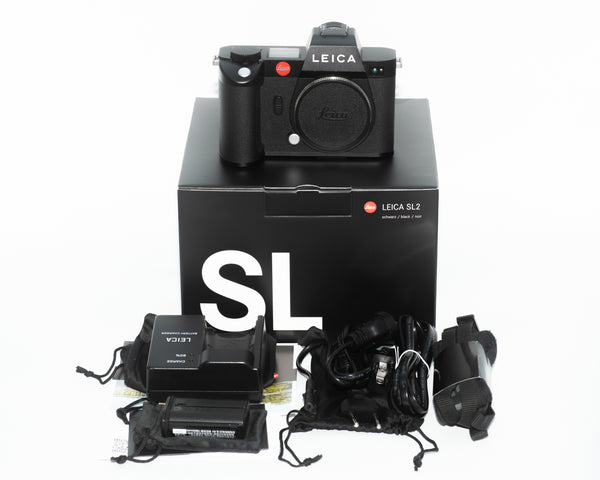 Leica SL2 Digital Camera Black with Box and All Accessories (5578330) -    ONLY ONE OWNER FROM NEW! (Second Hand)