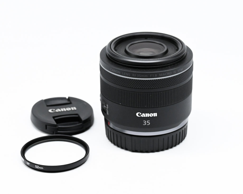 Canon RF 35mm f/1.8 Macro IS STM Lens w/Caps 3422003231 (Second Hand)