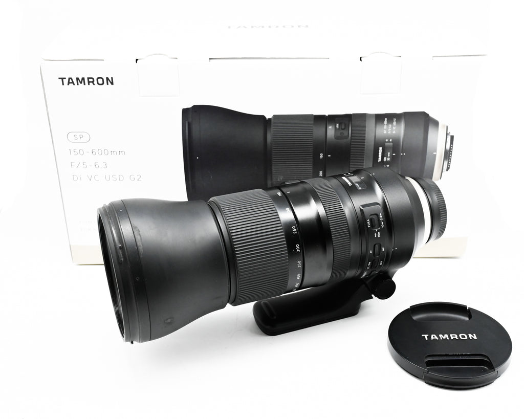 Tamron SP 150-600mm f/5-6.3 DI VC USD G2 Lens for Nikon w/Box Hoods Caps 034061 (Second Hand)