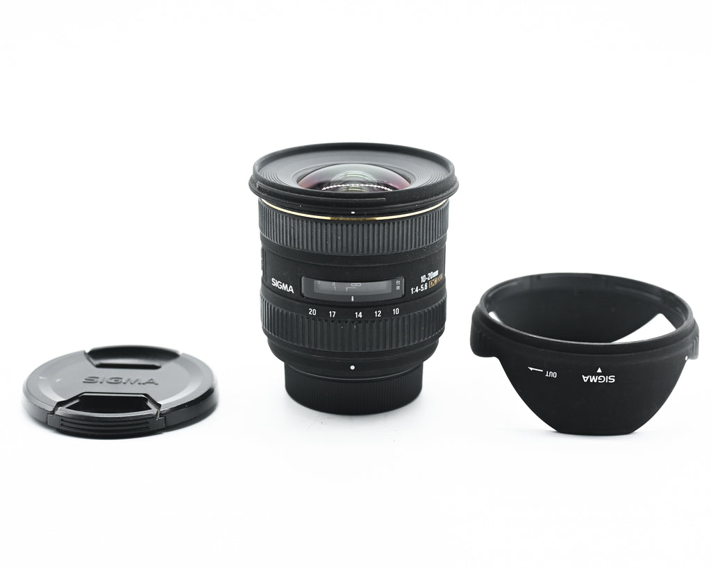 Pre-Owned Sigma EX 10-20mm f/4-5.6 DC Lens Nikon w/Caps [Scratch] 2275464