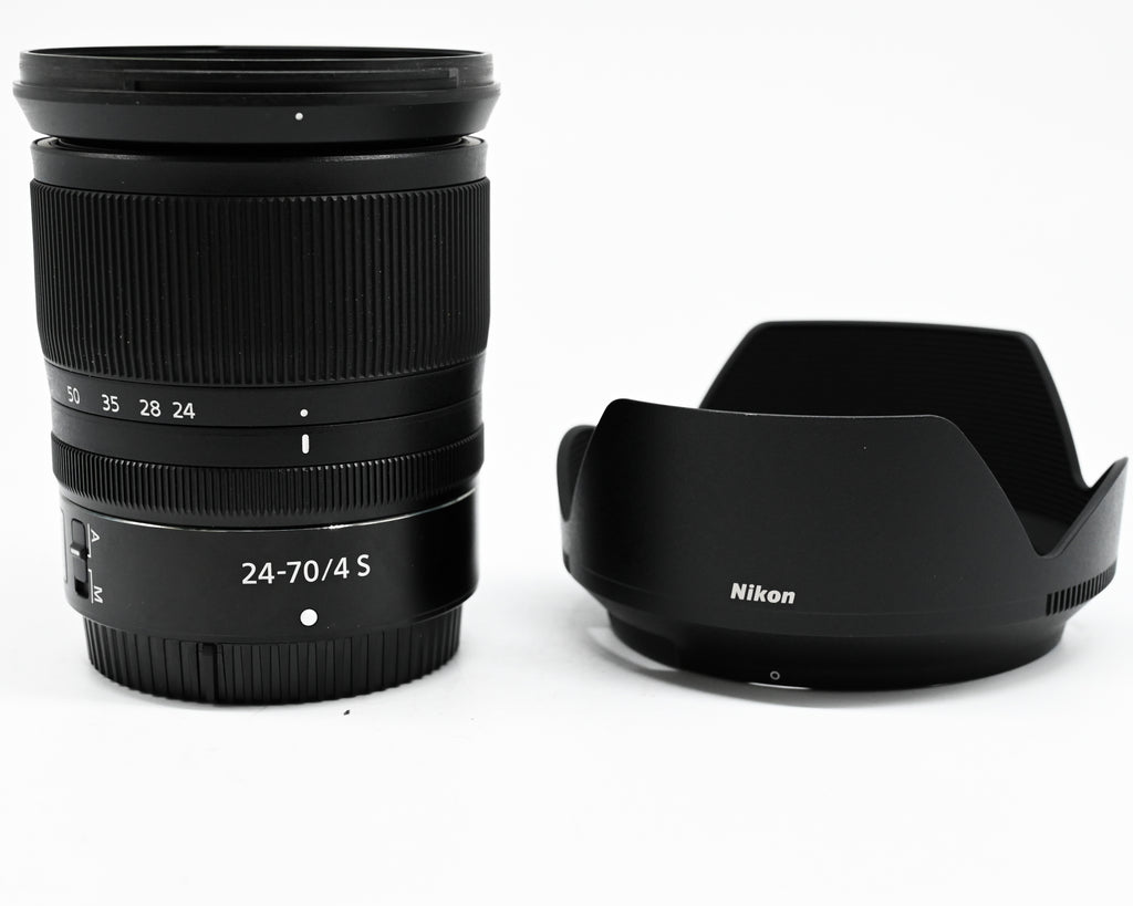 Nikon Z Nikkor 24-70mm f/4 S Lens w/Caps & Hood 20032105 (Second Hand)