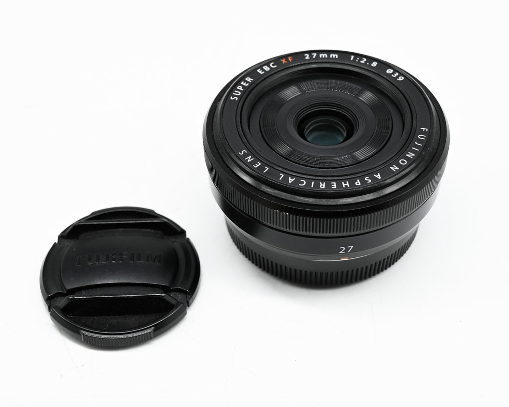 Fujifilm XF 27mm f/2.8 R WR Lens w/Caps & Hood 7AA00581 (Second Hand)