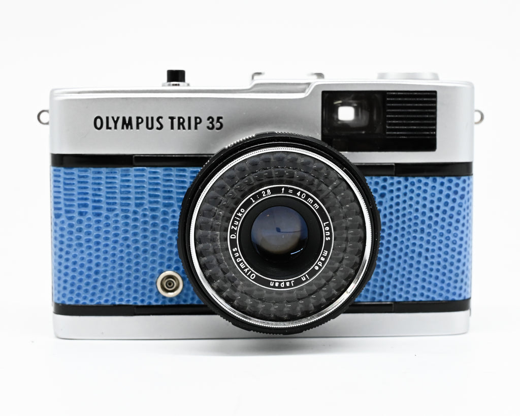 Olympus Trip 35 Blue White Reskin 5394183 (Second Hand)