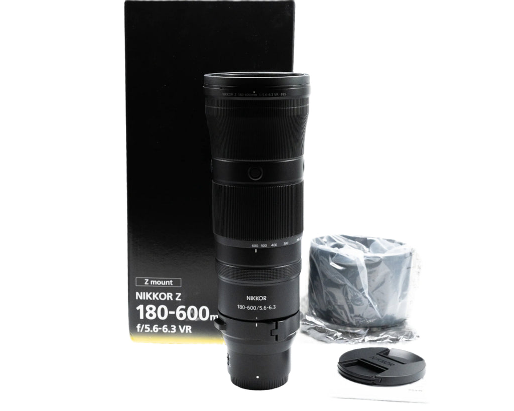 Nikon NIKKOR Z 180-600mm f/5.6-6.3 VR Lens Mint in Box 20118505 (Second Hand)