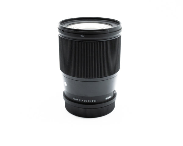 Sigma 16mm f/1.4 DC DN Contemporary Lens for L-Mount Mint in Box 55167307 (Second Hand)
