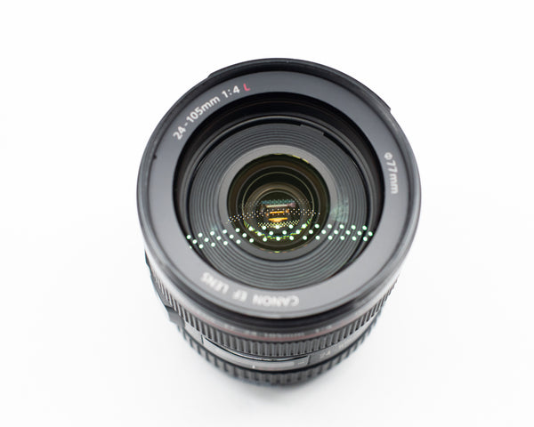 Canon EF 24-105mm f/4L IS USM Lens w/Hood & Caps 2047871 (Second Hand)