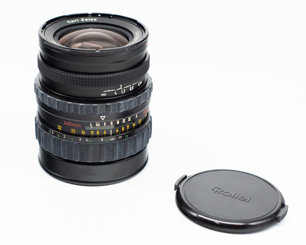 Pre-Owned Rollei Carl Zeiss Distagon 50mm f/4 HFT PQ Lens for 6008 with Caps 8813704 (Second Hand)