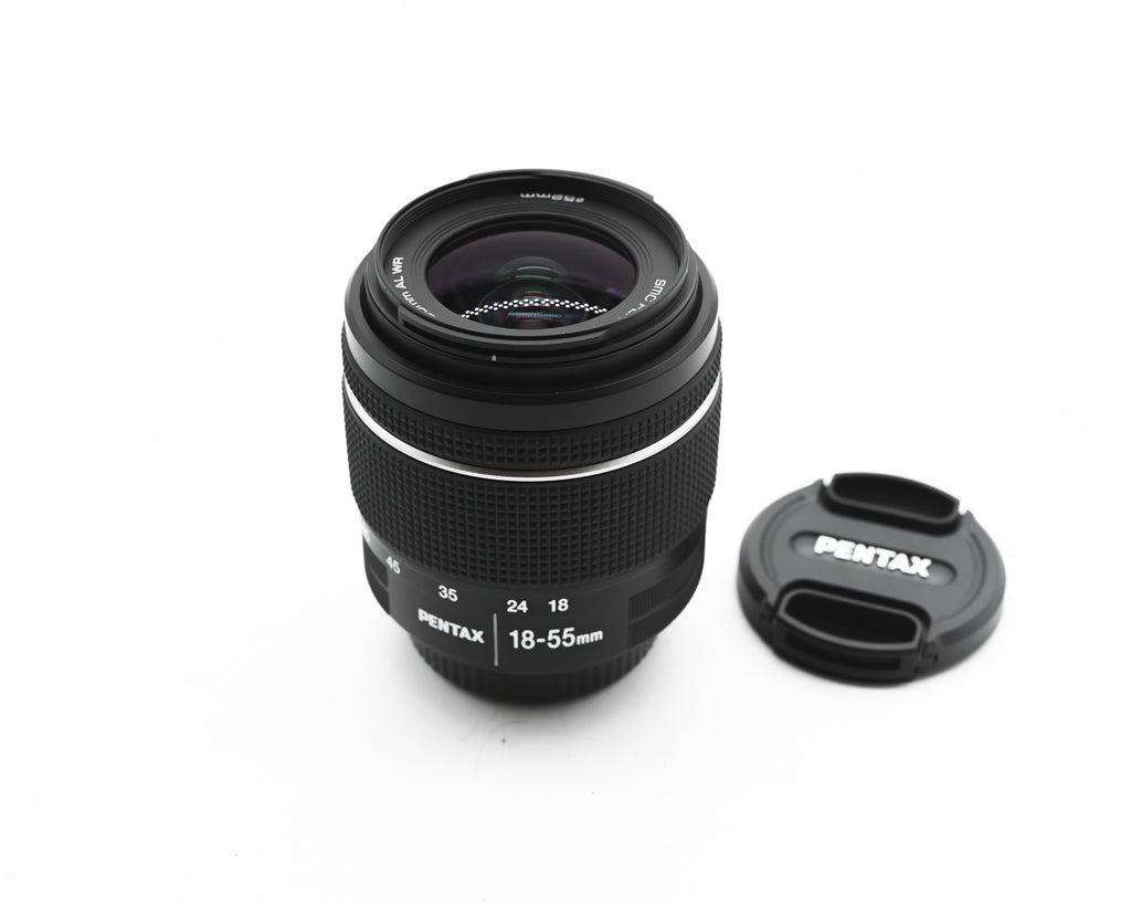 Pre-Owned Pentax AF 18-55mm f/3.5-5.6 AL WR Lens w/Caps
