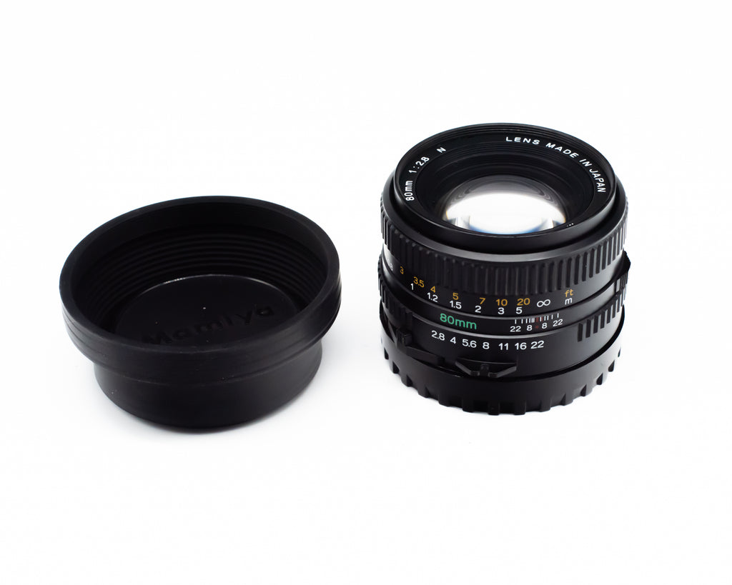 Mamiya Sekor 80mm f/2.8 C Lens with Caps for Mamiya 645 System 154462 (Second Hand)